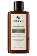 NELY8 Shower Gel — Sandalwood & Cedar