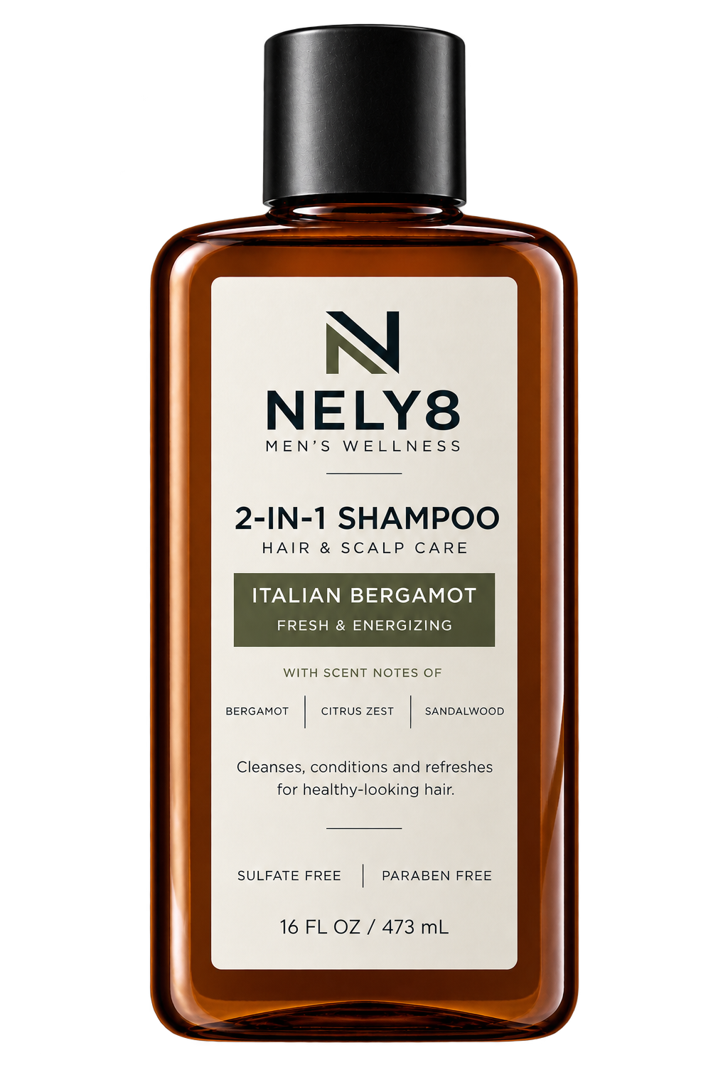 NELY8 2-in-1 Shampoo — Italian Bergamot