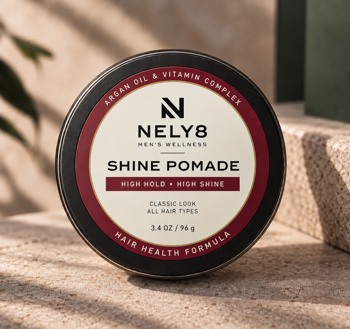 NELY8 Shine Pomade — High Hold & High Shine